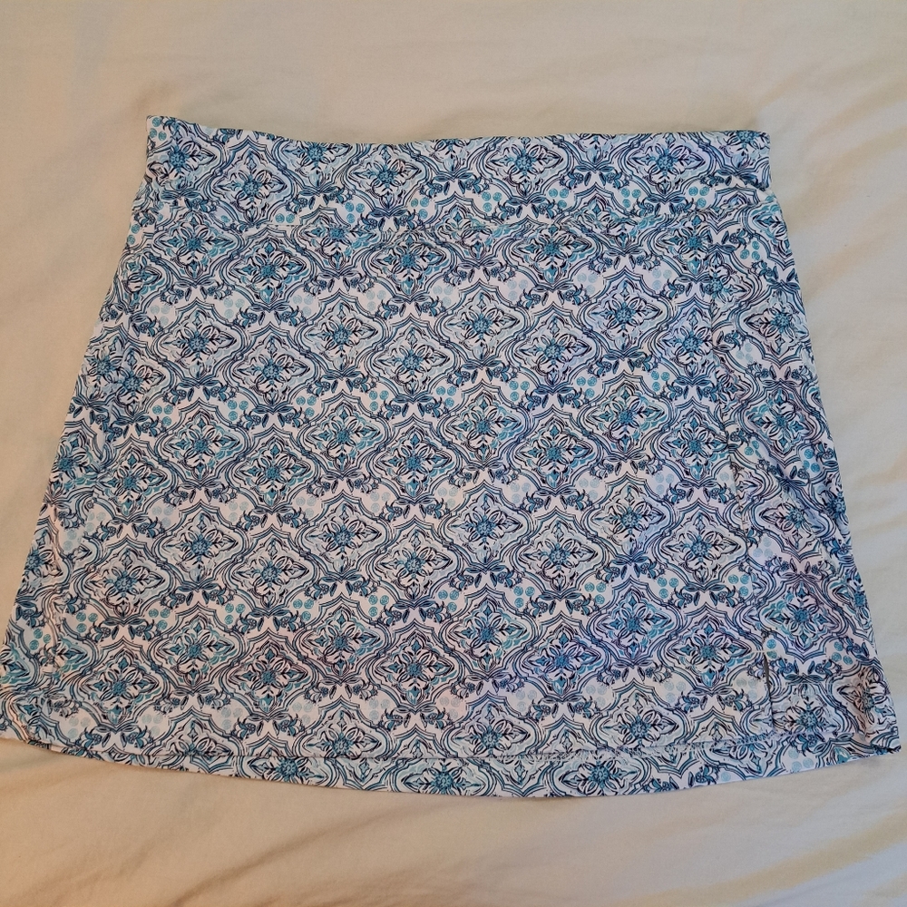 Floral active skort